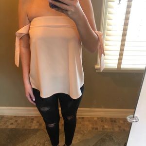 Off the shoulder top